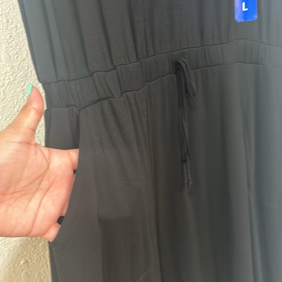 32 DEGREE WOMENS SOFT LUX BLACK DRESS Sz LARGE NEW - Picture 5 of 9